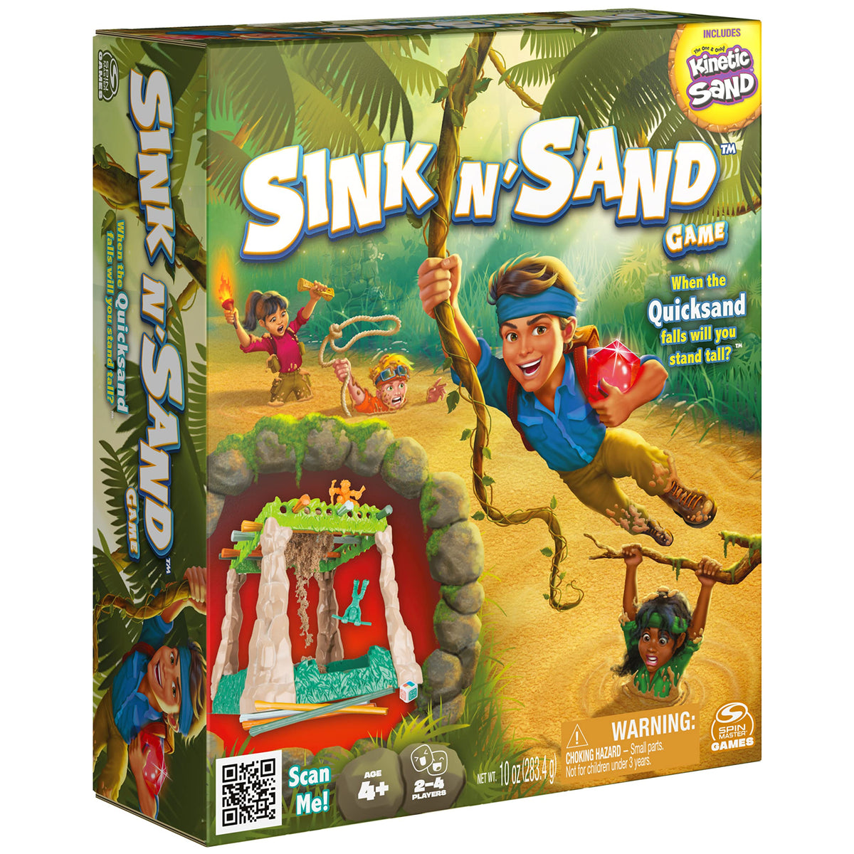 Spin Master Sink N’ Sand Jungle Unit top for portable sensory play.