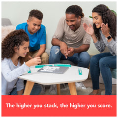 Spin Master Upwords family-night setup invites multiple players for friendly competition.
