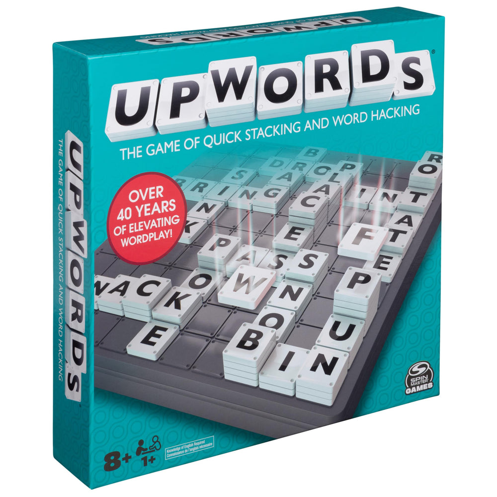 Spin Master Upwords storage-setup keeps everything tidy after game night.
