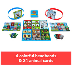 Spin Master HedBanz PAW Patrol animal cards with bold illustrations