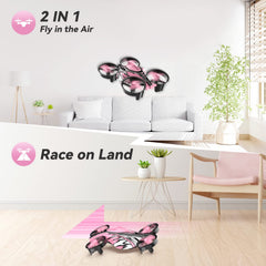 SPINORBITOR 2-in-1 drone car mode enabling versatile play