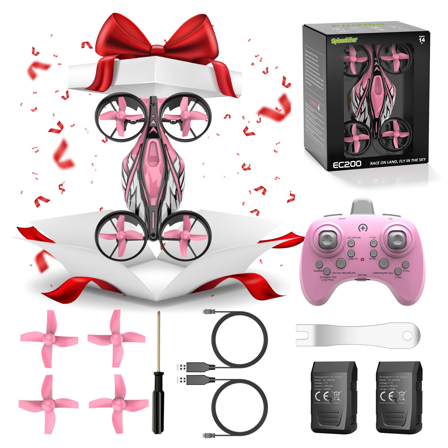 SPINORBITOR remote control 2.4GHz for multiplayer play