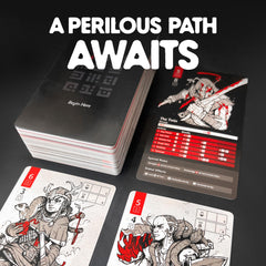 Tactical combat grid from Spire's End highlighting risk-based decisions.