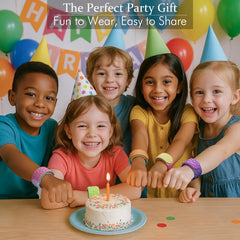 Spkwis Sensory Slap Bracelets packaging shows gift-ready set ideal for stocking stuffers.