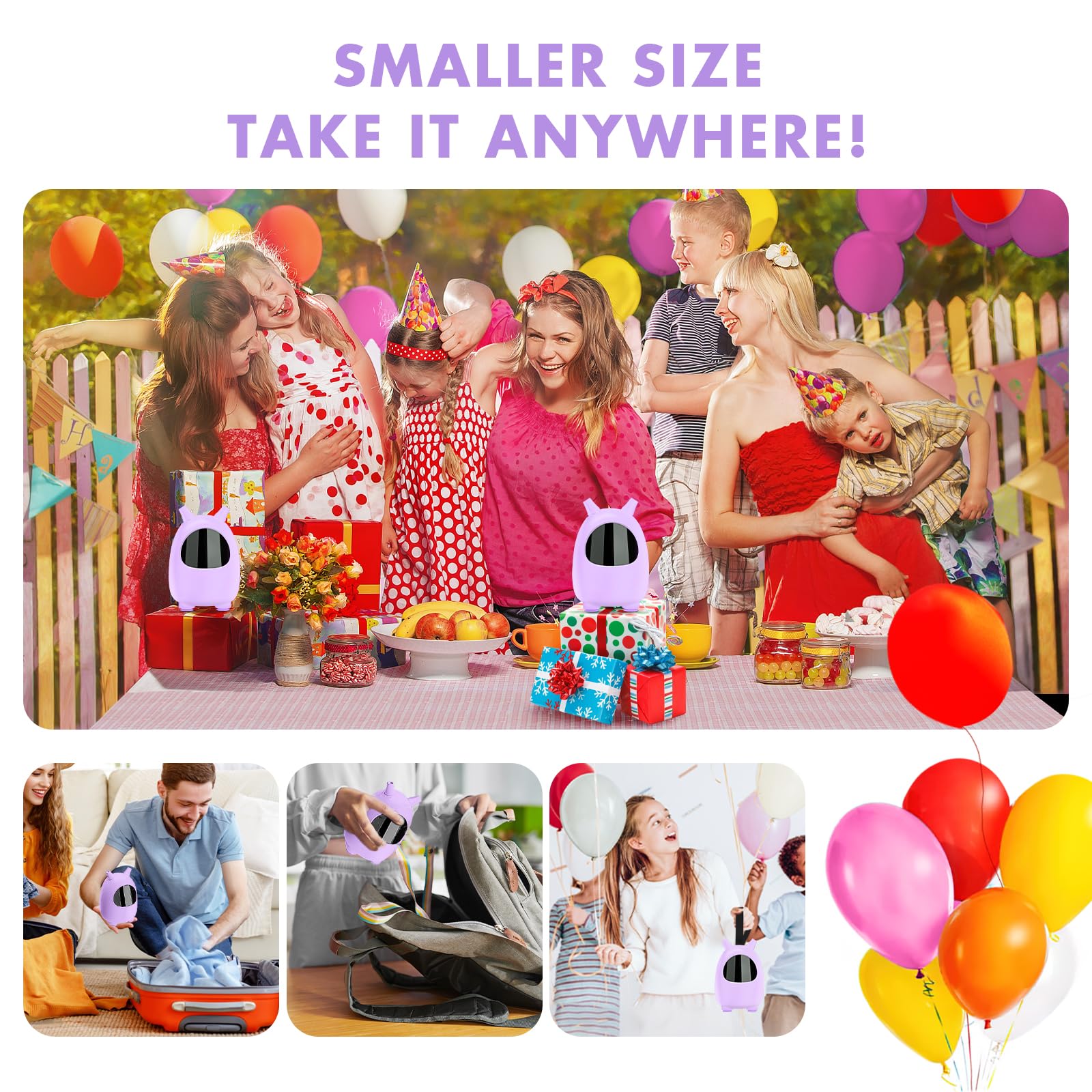 SPLAKS lightweight design ideal for garland banners and decorations.