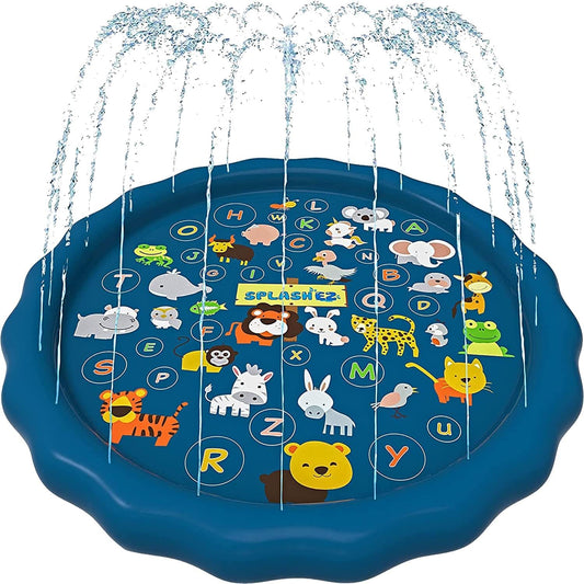 SplashEZ 3-in-1 splash pad learning mat for toddlers offers interactive play.