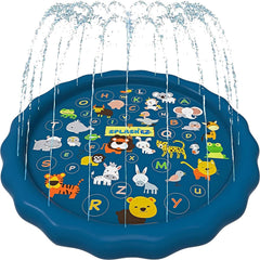 SplashEZ 3-in-1 splash pad learning mat for toddlers offers interactive play.