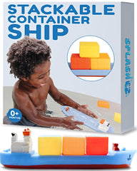 SplashEZ bath toy boat no hole shows mold-free interior for safe tub play