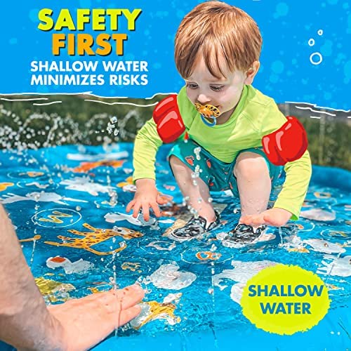 SplashEZ uses BPA-free materials for safe water play.