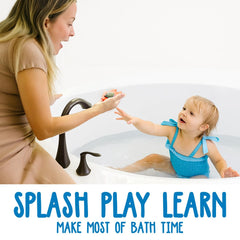 SplashEZ No-hole bath toy prevents trapped water and supports hygienic play.
