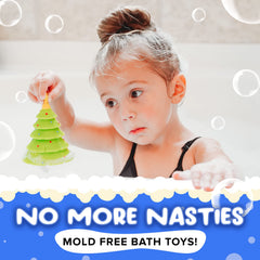 SplashEZ Odor-free drying—promotes quick after-bath air drying