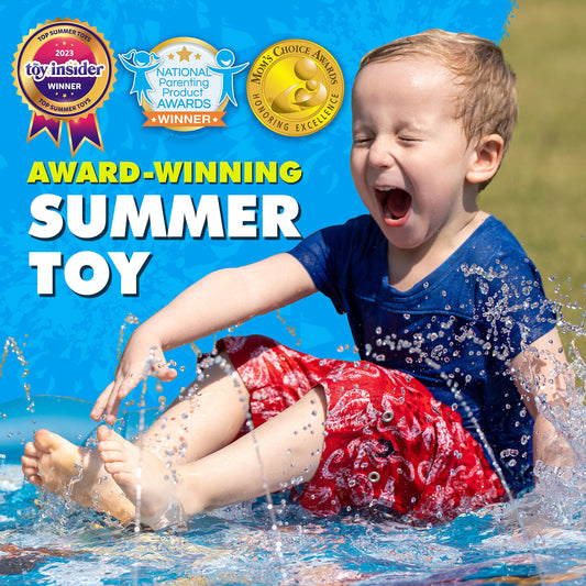 SplashEZ toddler pool 60-inch provides cooling relief on hot days.