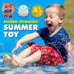 SplashEZ toddler pool 60-inch provides cooling relief on hot days.
