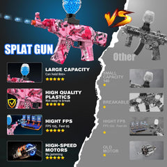 Splat Gun protective goggles included for safe play