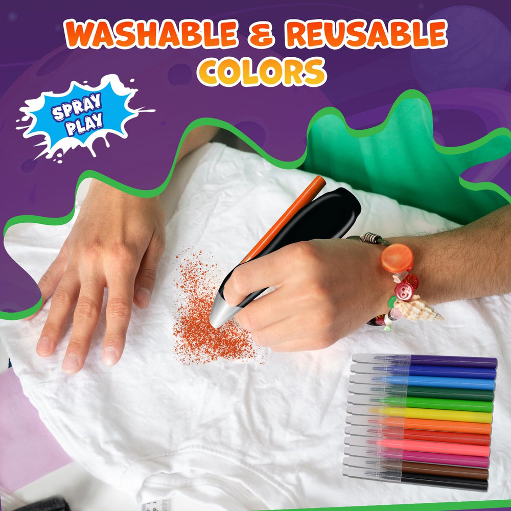 Splat Planet USB rechargeable airbrush pen ready for portable use.