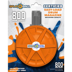 SPLATRBALL front load port enables fast filling, minimizing downtime between bursts.