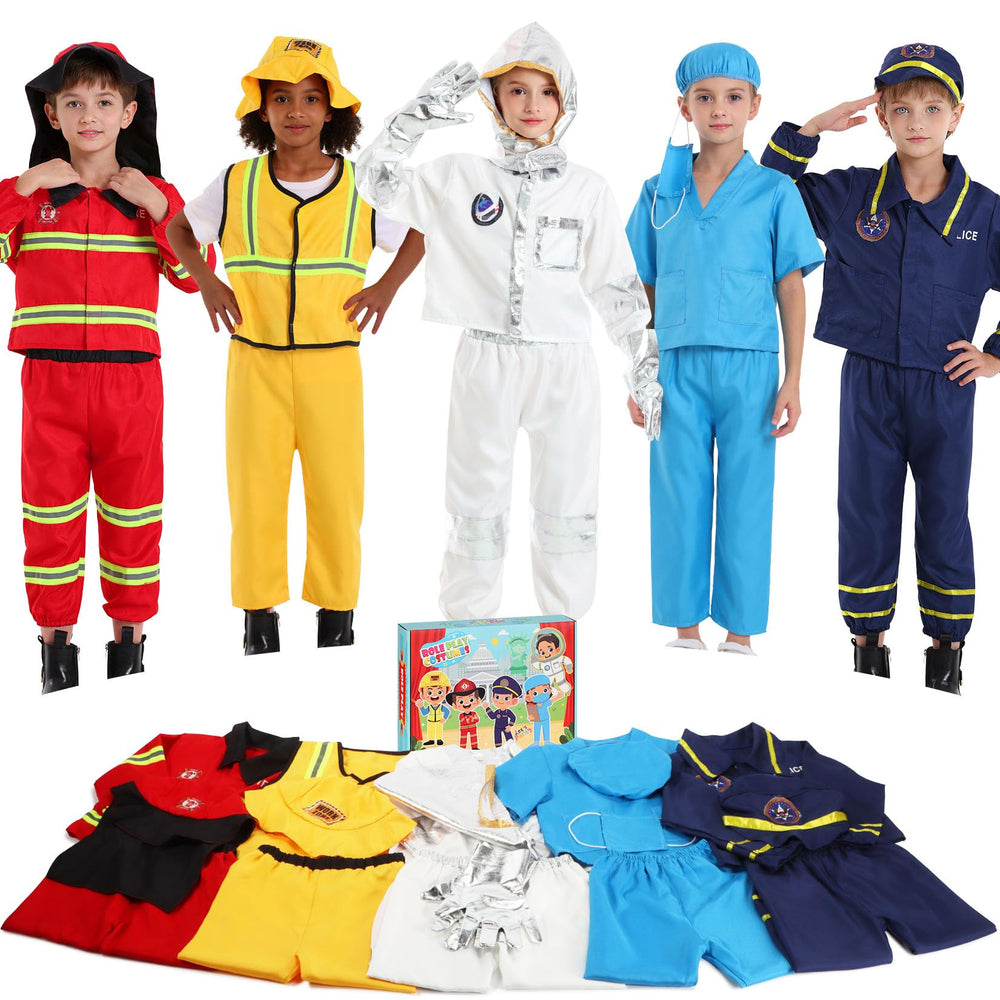 SPLAYTAP dress-up set display image with multiple costumes
