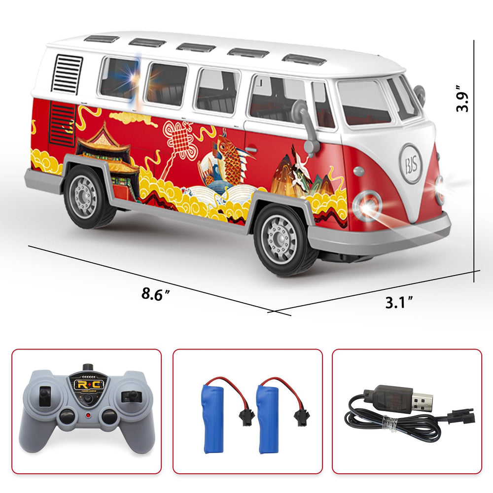 Spobot bus features manual door action for interactive opening