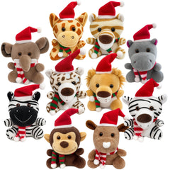 Spoilu lion plush 6.1-inch, soft stocking stuffer for imaginative play.