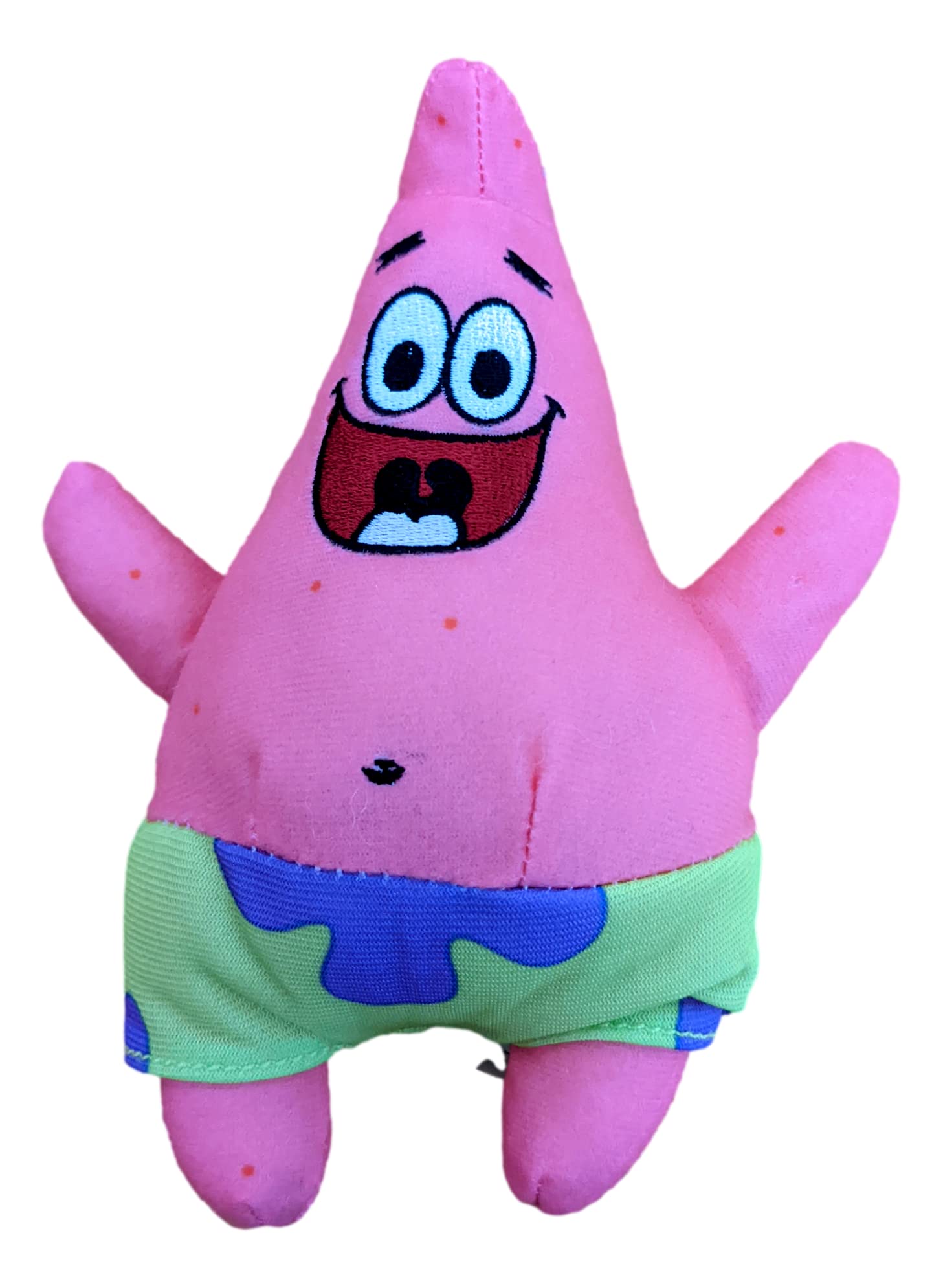 SpongeBob SquarePants plush set close-up with detailed stitching and vibrant colors for collectors.