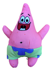 SpongeBob SquarePants plush set close-up with detailed stitching and vibrant colors for collectors.