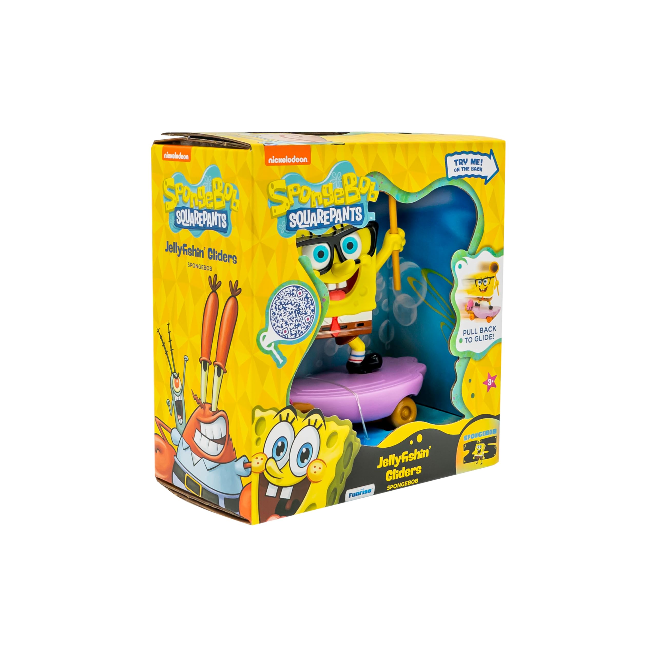 SpongeBob SquarePants jelly fishin glider collect-them-all for head-to-head races