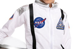 Spooktacular Creations astronaut costume back view shows crisp styling
