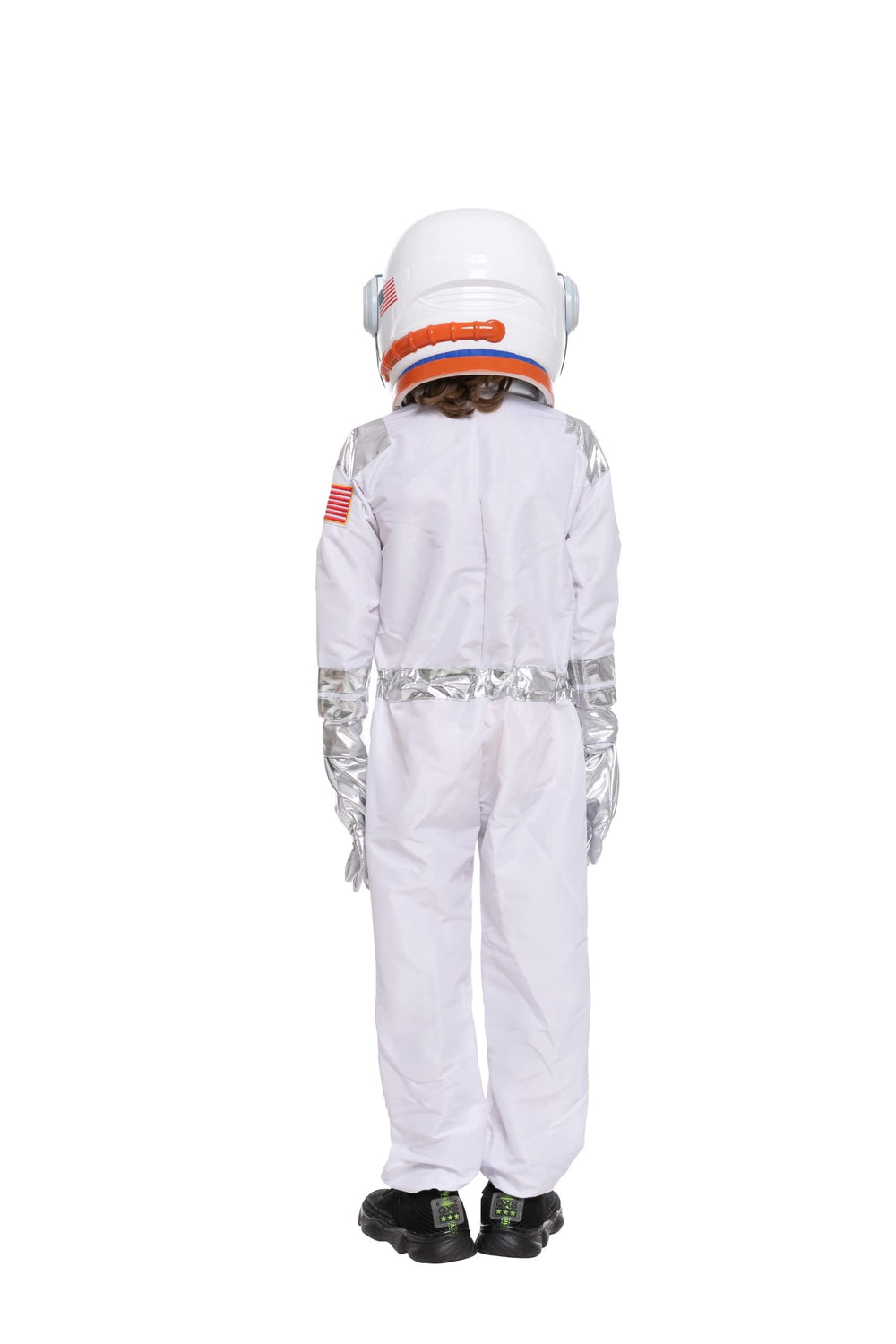 Spooktacular Creations astronaut costume front-zipper enables quick dressing