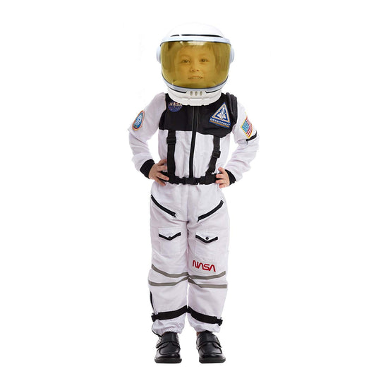 Spooktacular Creations helmet with tinted movable visor for realistic space role-play.