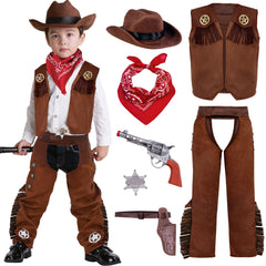 Spooktacular Creations cowboy hat costume for boys, ideal for Halloween play