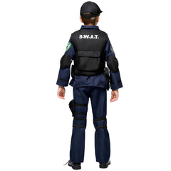 Spooktacular Creations SWAT cap for kids, completes a realistic cosplay look.