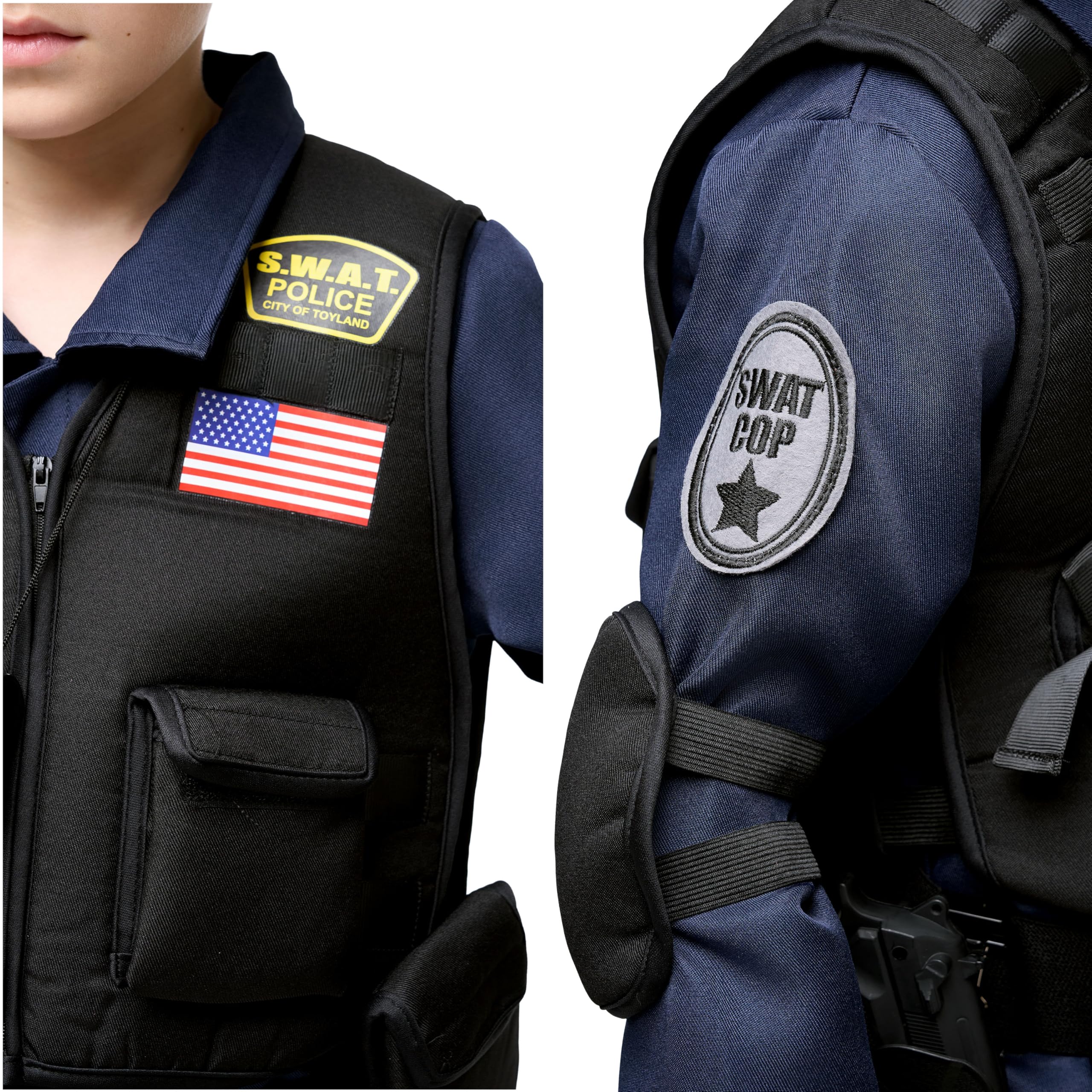 Spooktacular Creations walkie-talkie accessory for authentic mission-style play.
