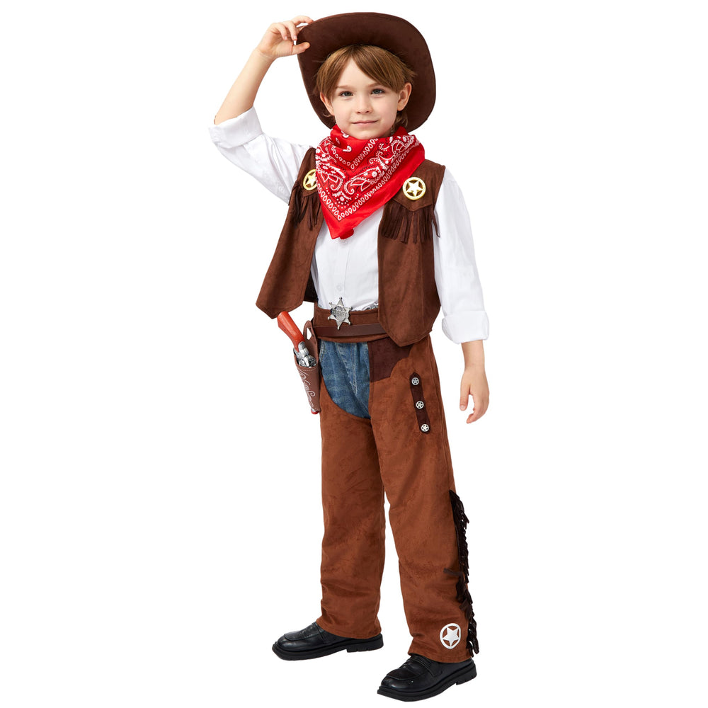 Spooktacular Creations red bandana, a bright accessory for playful cowboy ensembles