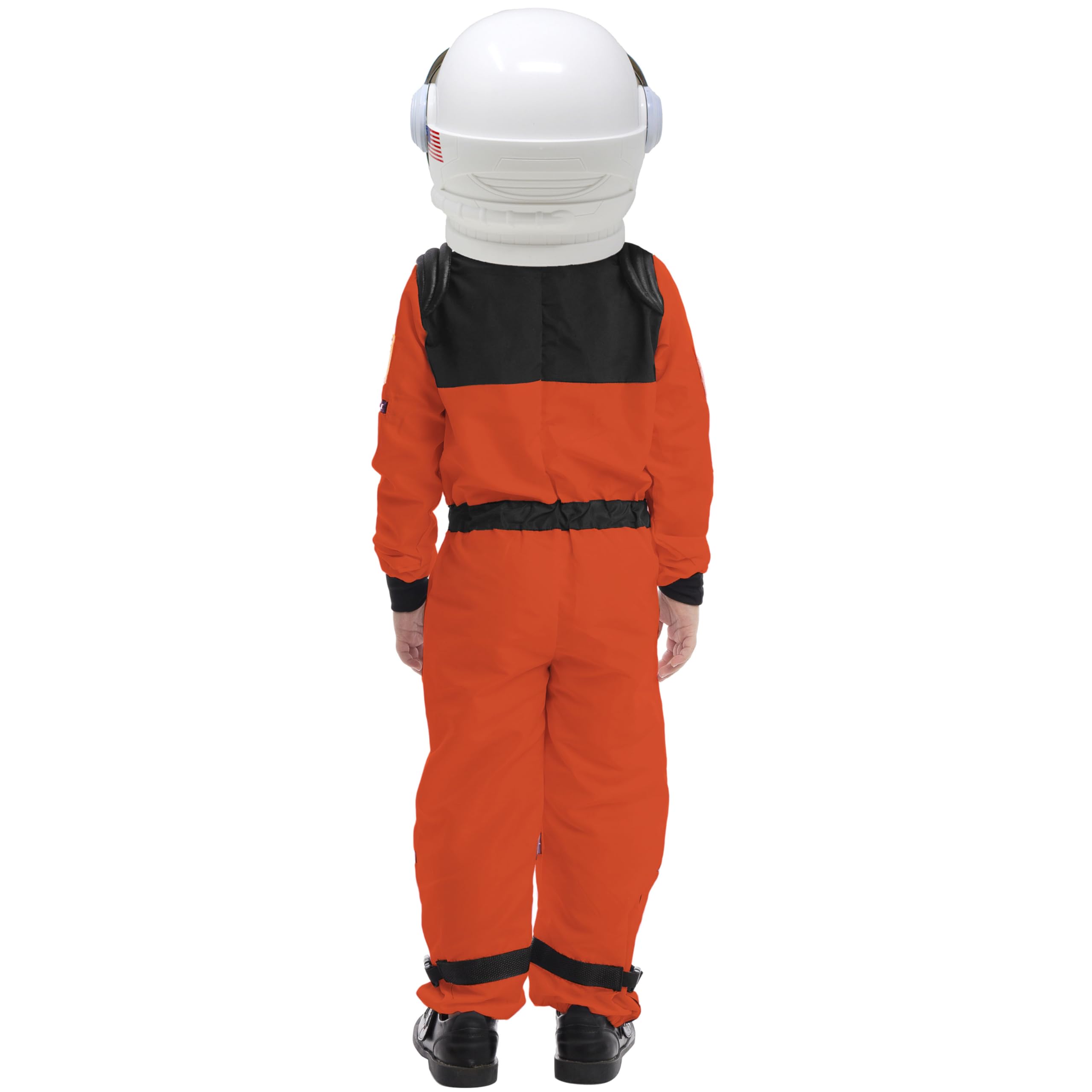 Spooktacular polyester fabric offers comfortable stretch for long play sessions.
