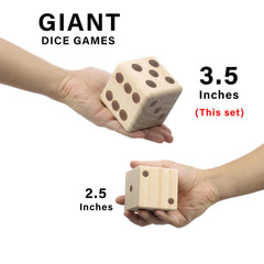 SPORT BEATS carry bag to keep all six dice and accessories organized.