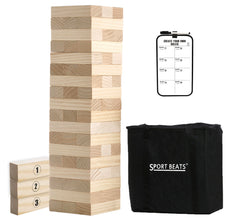Sport Beats outdoor tower game setup for backyard fun and social play