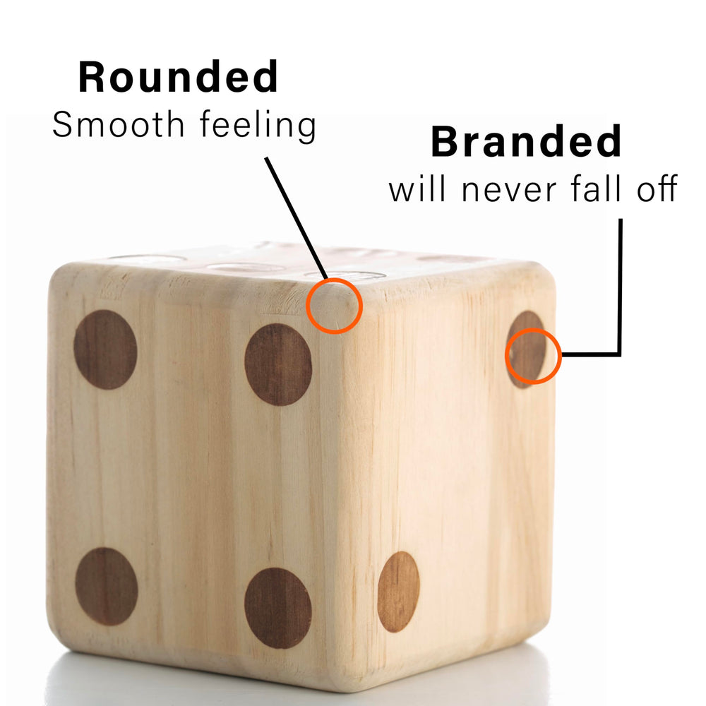 SPORT BEATS scorecards for tracking scores during outdoor yard dice matches.