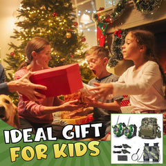 Sportsvoutdoors walkie talkies side view for kids, easy to grip during adventures.