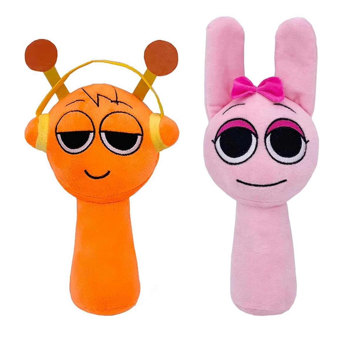 SPR Plushies orange-pink plush toy, perfect for cuddling and desk decor, great gift for fans