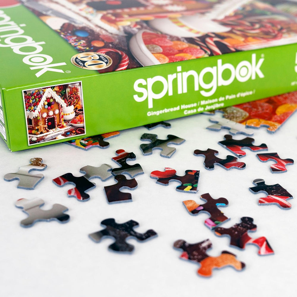 Springbok eco-friendly puzzle board made in USA with soy inks