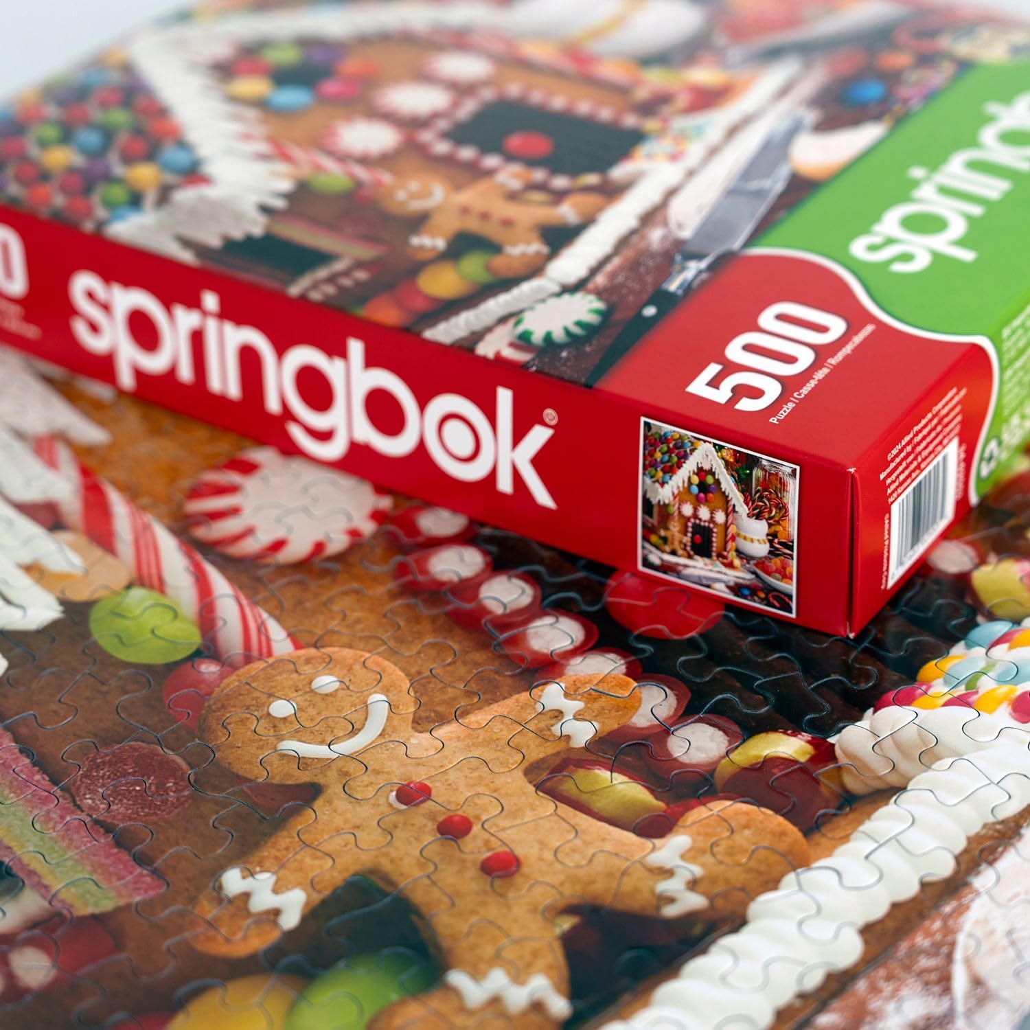 Springbok Gingerbread man figure adding whimsy to the scene
