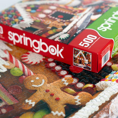 Springbok Gingerbread man figure adding whimsy to the scene