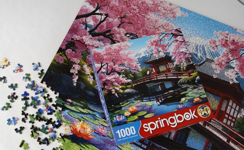 Springbok Haru in Japan: 1000-piece puzzle perfect for art lovers and collectors.