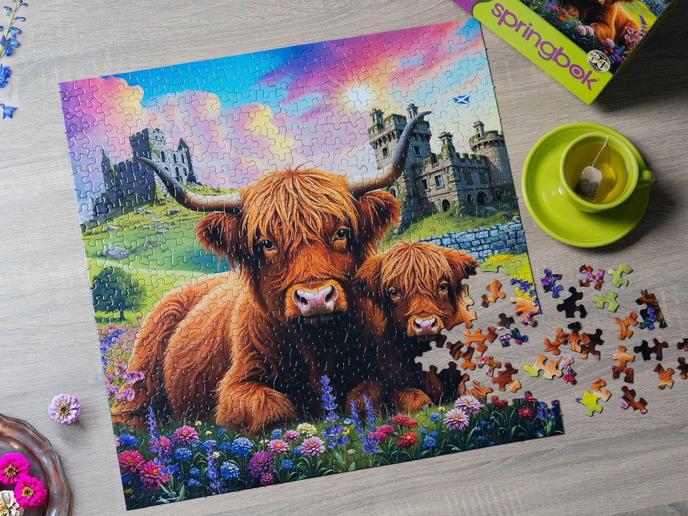 Springbok made in USA puzzle crafted with pride and durable materials.