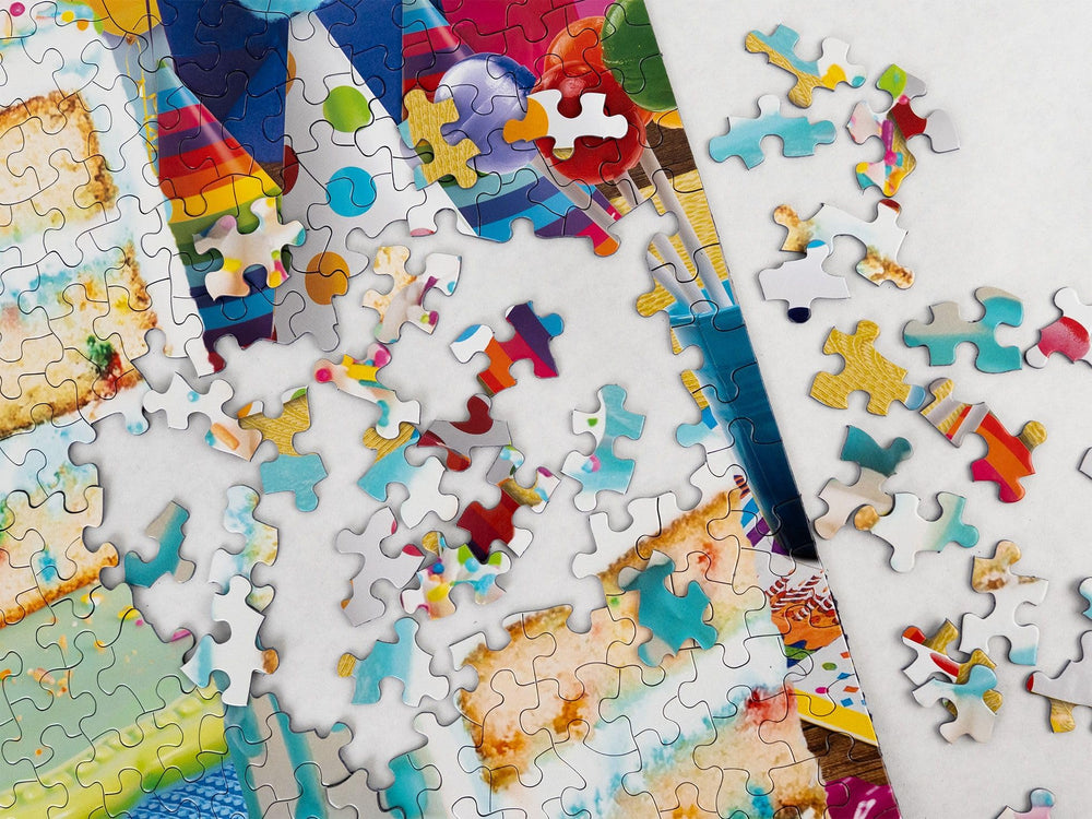 Springbok puzzle artwork with vibrant colors to energize puzzle sessions.