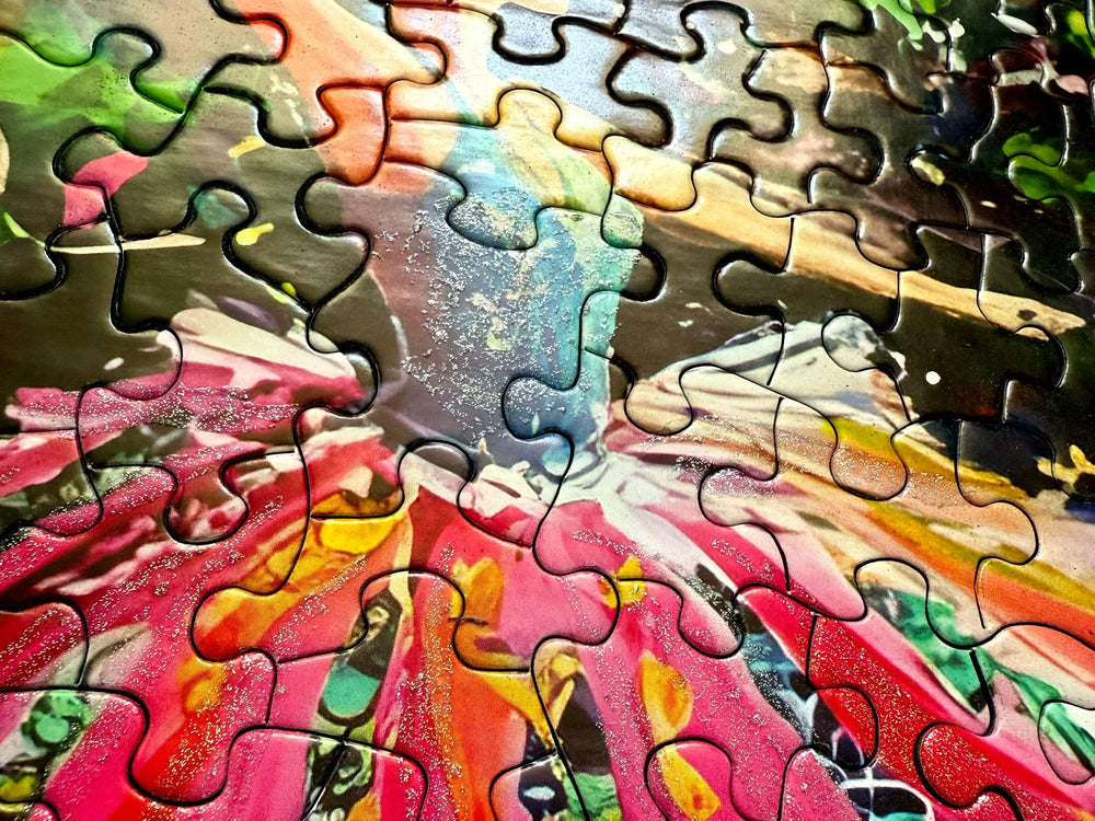 Sugar Plum Fairies puzzle garlands sparkle to brighten holiday puzzling