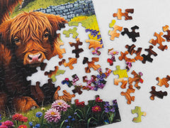 Springbok unique cut pieces puzzle adds a satisfying challenge for puzzlers.
