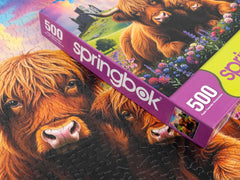 Springbok vibrant colors puzzle artwork enhances focus and enjoyment.