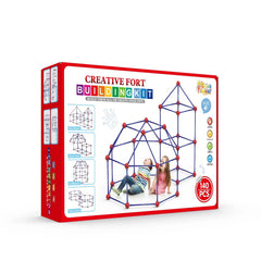 SpringFlower 140-piece fort-set offers versatile play options.