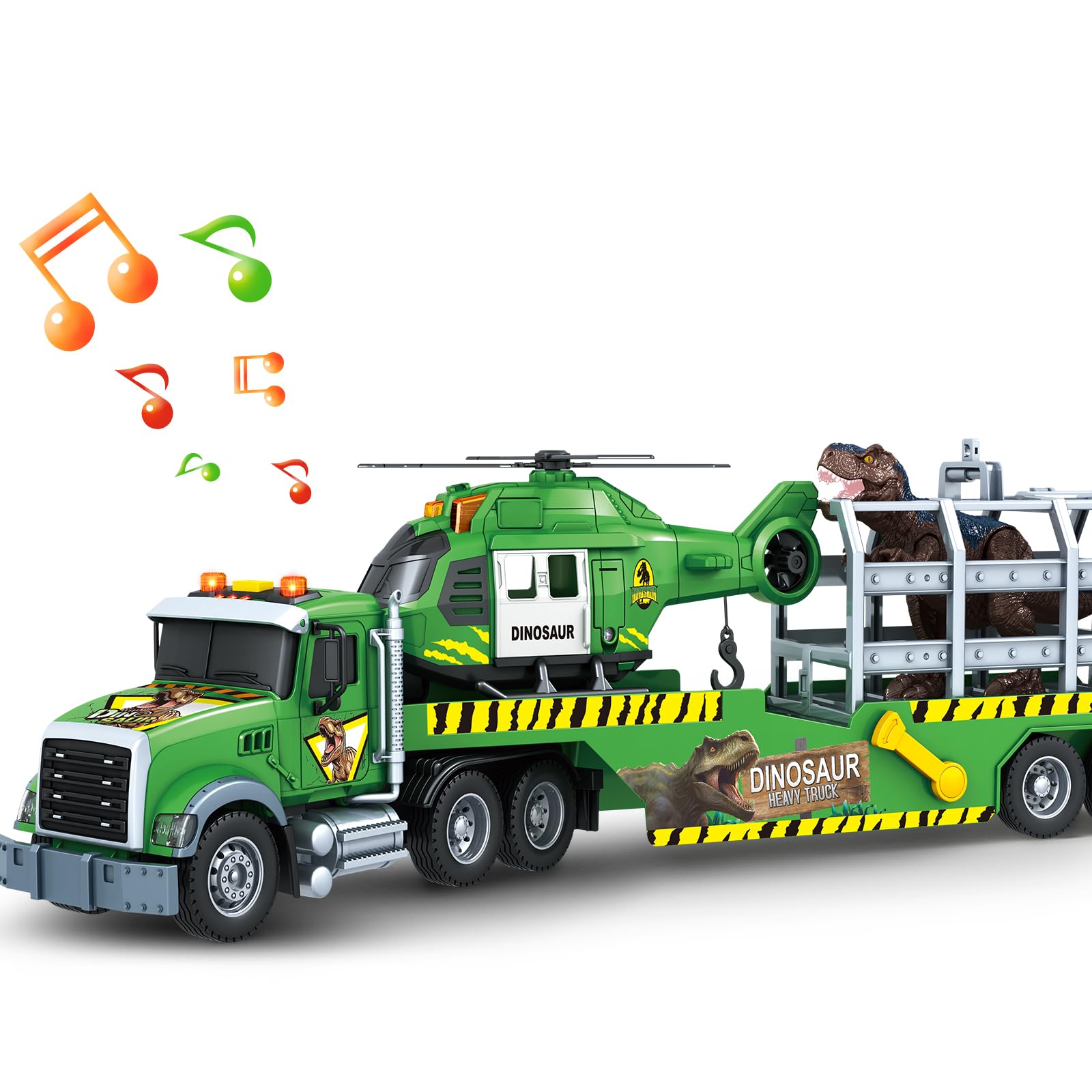 SpringFlower 3in1-dino-truck-gift ideal for ages 3–7